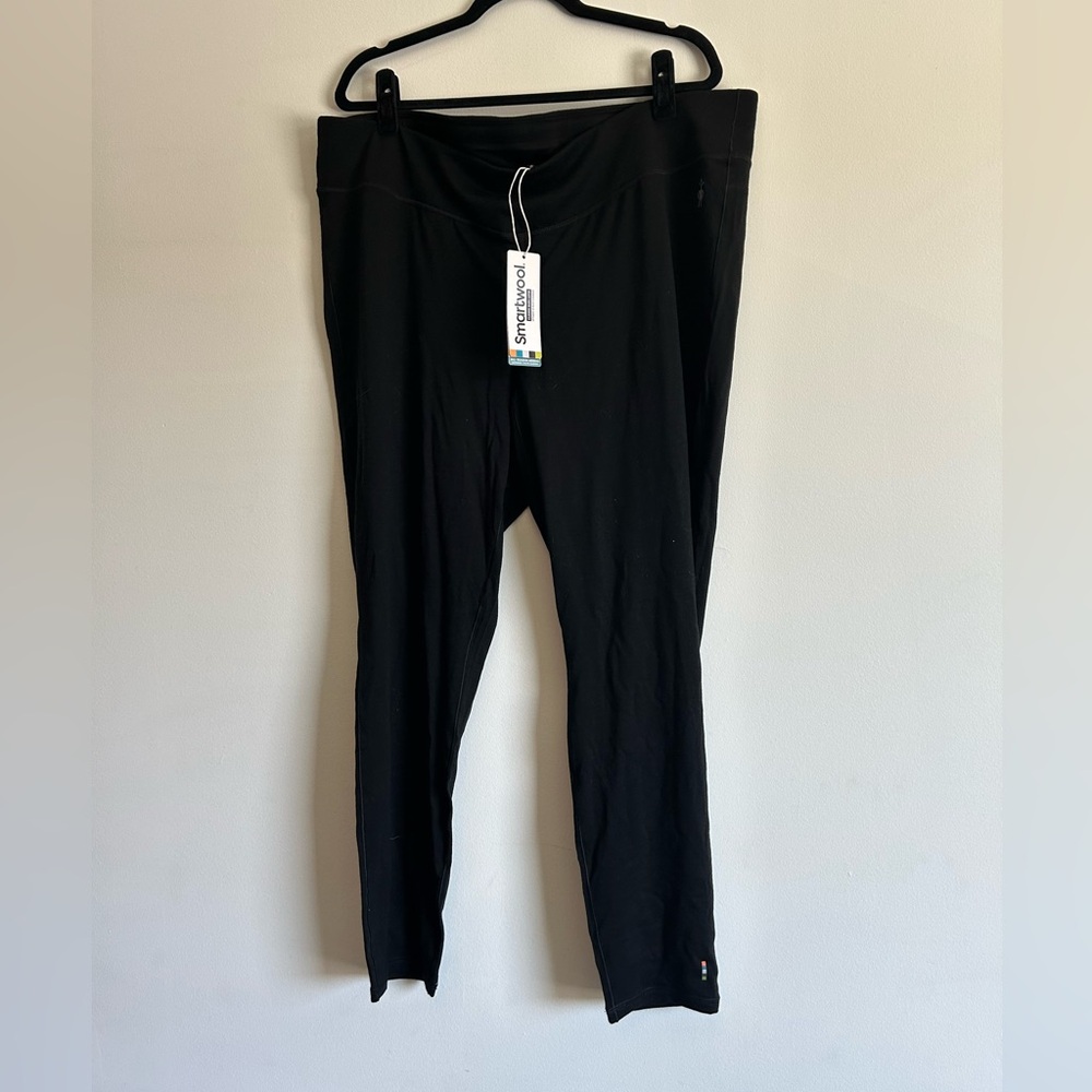 Smartwool Black Merino Leggings, NWT 2X